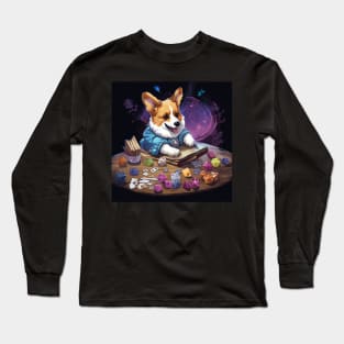 Dungeons and Dragons Corgi Long Sleeve T-Shirt